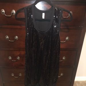 Xhilaration Sequin Tank Top